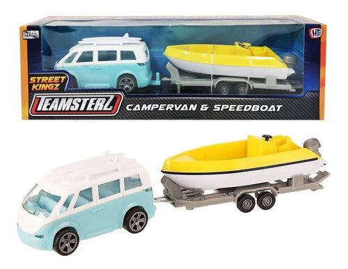 Teamsterz Campervan & Speedboat Set 15