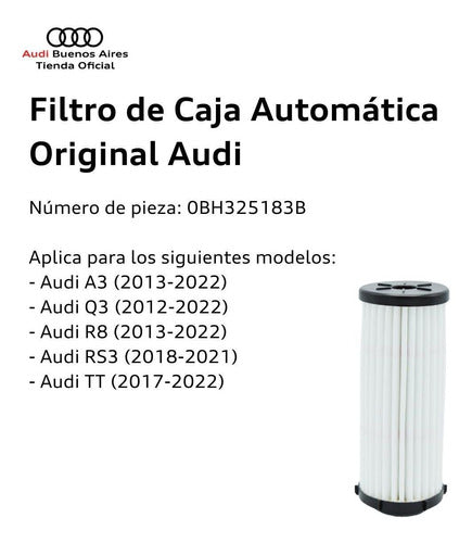 Audi Automatic Transmission Filter for Q3 2012 to 2018 1