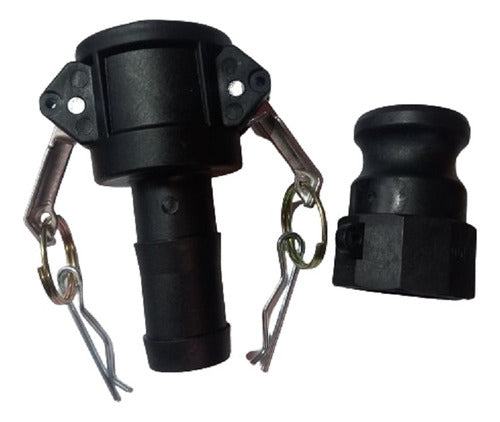 Camlock Quick Coupling 1 Inch Polypropylene Price Per Pair! 2