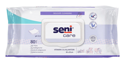 Seni Care Adult Towel with Lid 80 Units 0