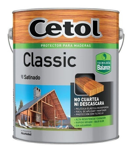 Cetol Classic Satinado Balance Al Agua S/olor 4L 0