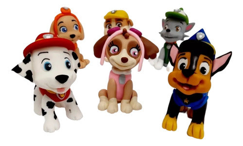 Fantasy Adorno Torta Patrulla Canina Paw Patrol Skye Porcelana Fría 4