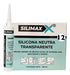 Silimax Silicona Neutra 280g Transparente Blanca Negra - Pack X12 0