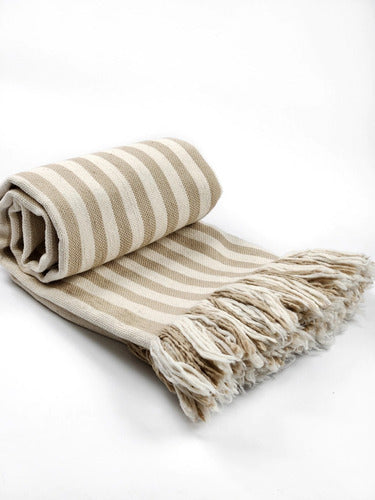 ADH Rectangular Bed Throw 160cm x 200cm Bilbao 100% Cotton 0