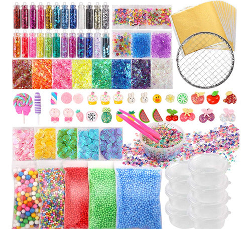 HOLICOLOR Slime Creation Kit with Accessories and Materials 0