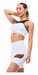 Ludmila Set: Top and Cycling Shorts Combo in Aerofit SW Tul Combination 15