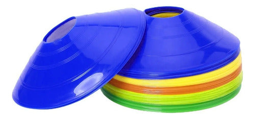 Set of 30 Training Cones with Turtle Design - Various Sizes for Sports and Signaling 1