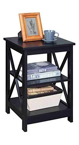 Convenience Concepts Oxford Auxiliary Table, Black 1