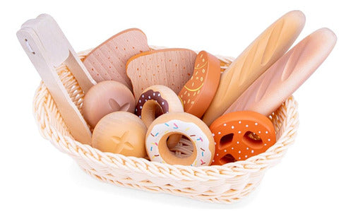 New Classic Toys Traditional Bread Basket - Simulation Cooking Game for Kids 0