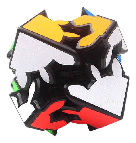 Z-Cube Gear 2x2 Rubik's Cube - Black 5