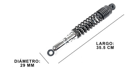 Far Honda Titan 2000 CG 125cc ES/KS Shock Absorber Set 1