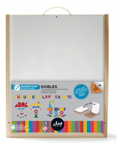 Clap Magnetic Board Wooden Doubles 0584 Milou 0