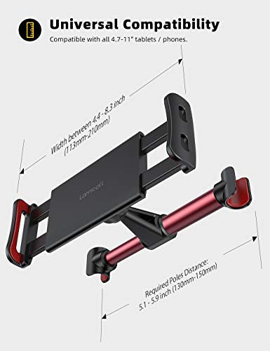 Lamicall Car Headrest Tablet Holder 4