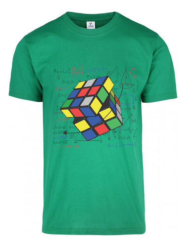 Memo Estampados: Rubik Cube Printed T-Shirt 3