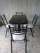 Dining Set with Steel Frame * Promo C * 0