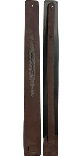 Antitodo B97 Southern Brown Suede Guitar Strap - New 0