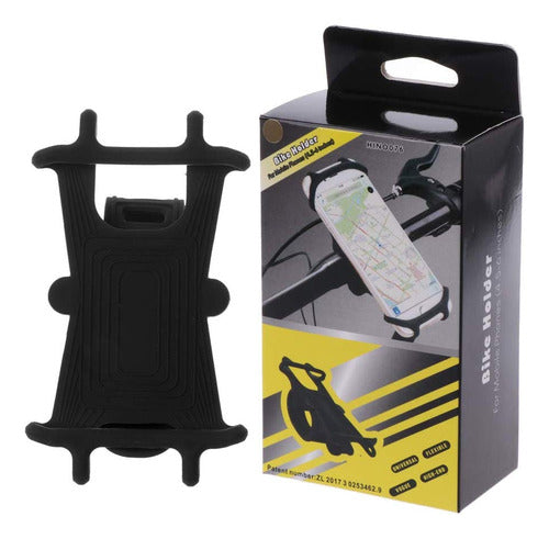 Base Porta Celular Soporte Bicicleta Moto Universal 0