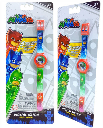 Reloj Digital Pj Masks Original Hasbro Pce Pjrj6 Bigshop 0