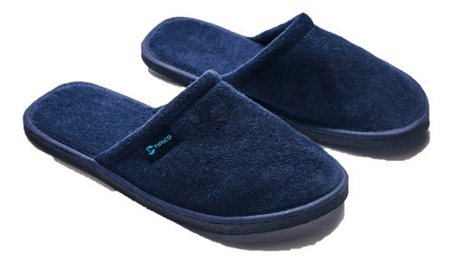 Tipico Pantuflas Para Hombre Típico 3001 De Towel Con Taco 1