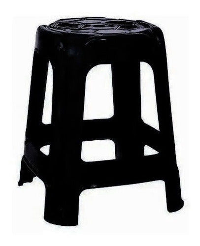 Colombraro Model Gol Square Plastic Stools (Set of 2) 5