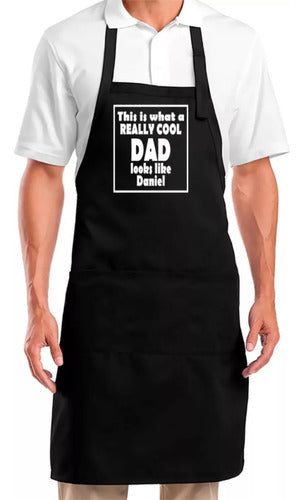 CompraloUY Really Cool Dad Chef Apron - Personalized 0