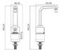 Torneira Eletrica Hydra Slim 4t 220v/5500w Bancada Preta 5