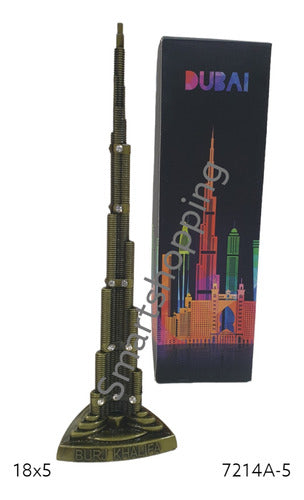 Smart Burj Khalifa Metal Ornament 18cm 1