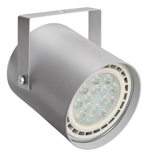 Luz Desing Spot Cabezal Cilindro Blanco Ar111 Apto Led 0