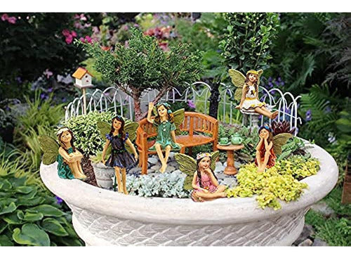 SisBroo Fairy Garden Accessories for Outdoors, Indoors 2