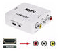 Adaptador Convertidor Hdmi A Rca Av Audio Video Conversor Tv 5