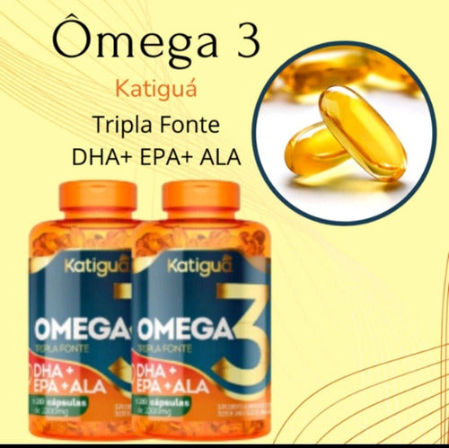 Ariela Omega 3 Super Promo 6 Bottles of 120 Capsules 1000mg 2