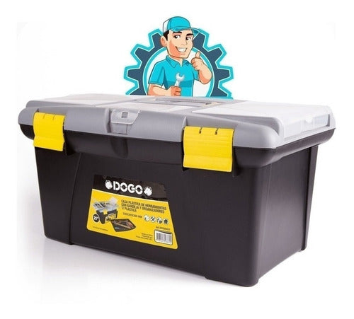 Dogo Plastic Tool Box 520x305x260mm 21" 0