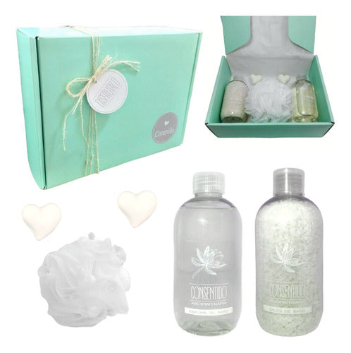 Relax and Unwind with our Jasmine Aroma Gift Set - Perfect for a Zen Experience - Set Kit Caja Regalo Aroma Jazmin Relax Zen N24 Disfrutalo