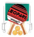 Set De Ping Pong 2 Paletas + 3 Pelotas + Red + 2 Soportes 1