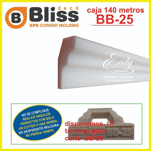 Atenneas Deco Bliss Moldura Interior Bb-25 Caja 140 Metros 3