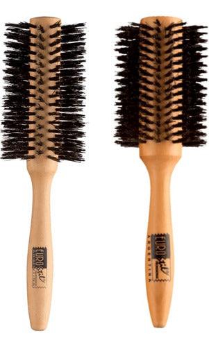 Eurostil Circular Brush Wooden 24-26 0