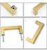 Brass Pulls 128 Mm Pack 12 4