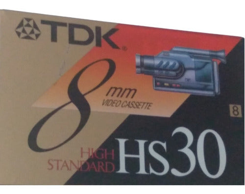 TDK 8mm Video Cassette 30 Min for Sony Canon Minolta Camcorders 0