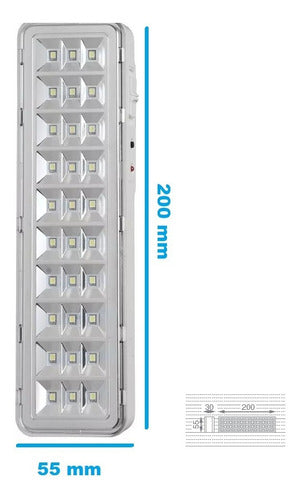 PRIMARC Sol De Noche Luz De Emergencia Camping Carpa 30 Leds 1