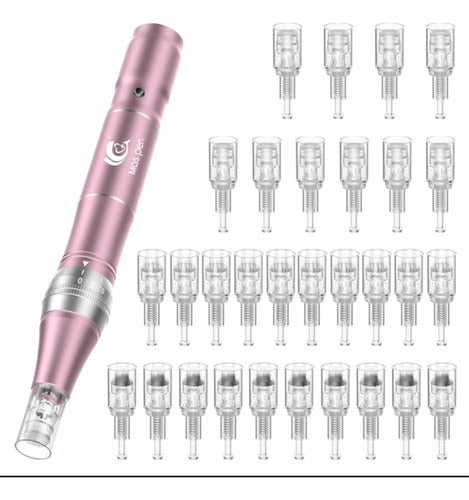 Professional Wireless Dermapen + 30 Cartridges 1