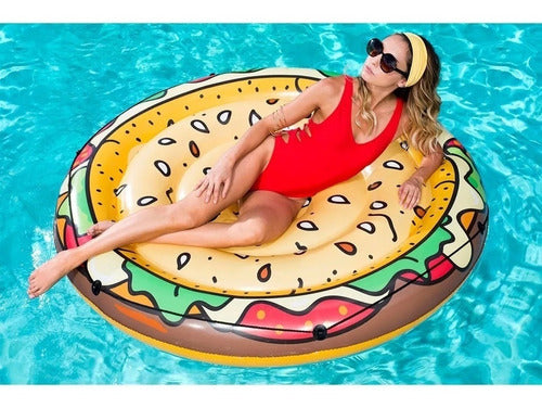 Inflatable Burger Float 158 cm Bestway 43250 1