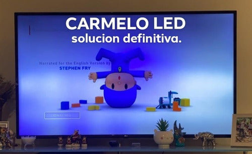 LG Mí TV Está Con Las Tiras De Led Azul 49UJ6560 Lo Reparamos 1