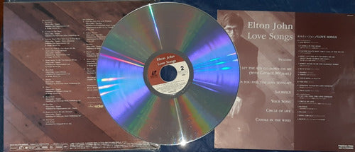 Frt Grátis Elton John Love Songs Laserdisc Japonês 1