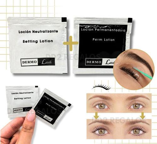 Dermolash Neutralizer + Eyelash Perming Kit 1