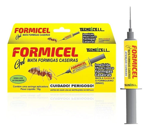 Inseticida Anti-formiga Formicel Gel 10g Elimina A Rainha 0