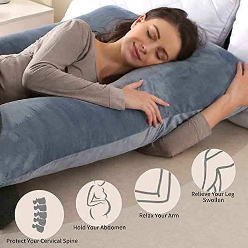 Chilling Home Embarazo Almohadas Para Dormir, Almohada Corpo 1