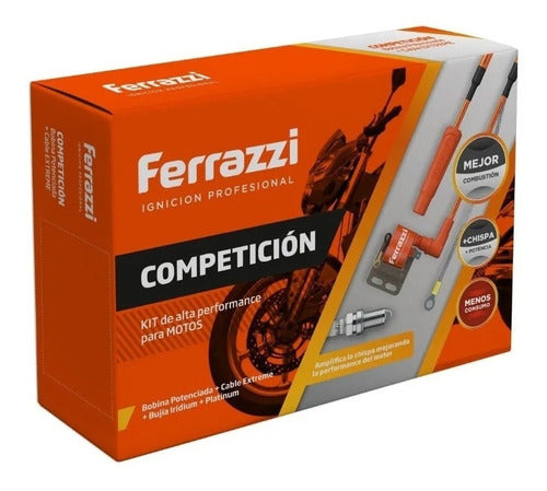 Ferrazzi Extreme Capuchón 135° Kit Moto Bobina Y Cable 2