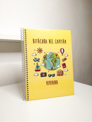 Cuaderno De Viaje - Tapa Dura A5 Personalizado 0