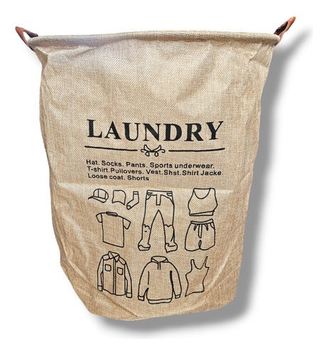 Foldable Waterproof Laundry Basket with Handles 3