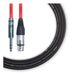 3-Meter KWC Neon Female XLR to Stereo Jack Patch Cable 2